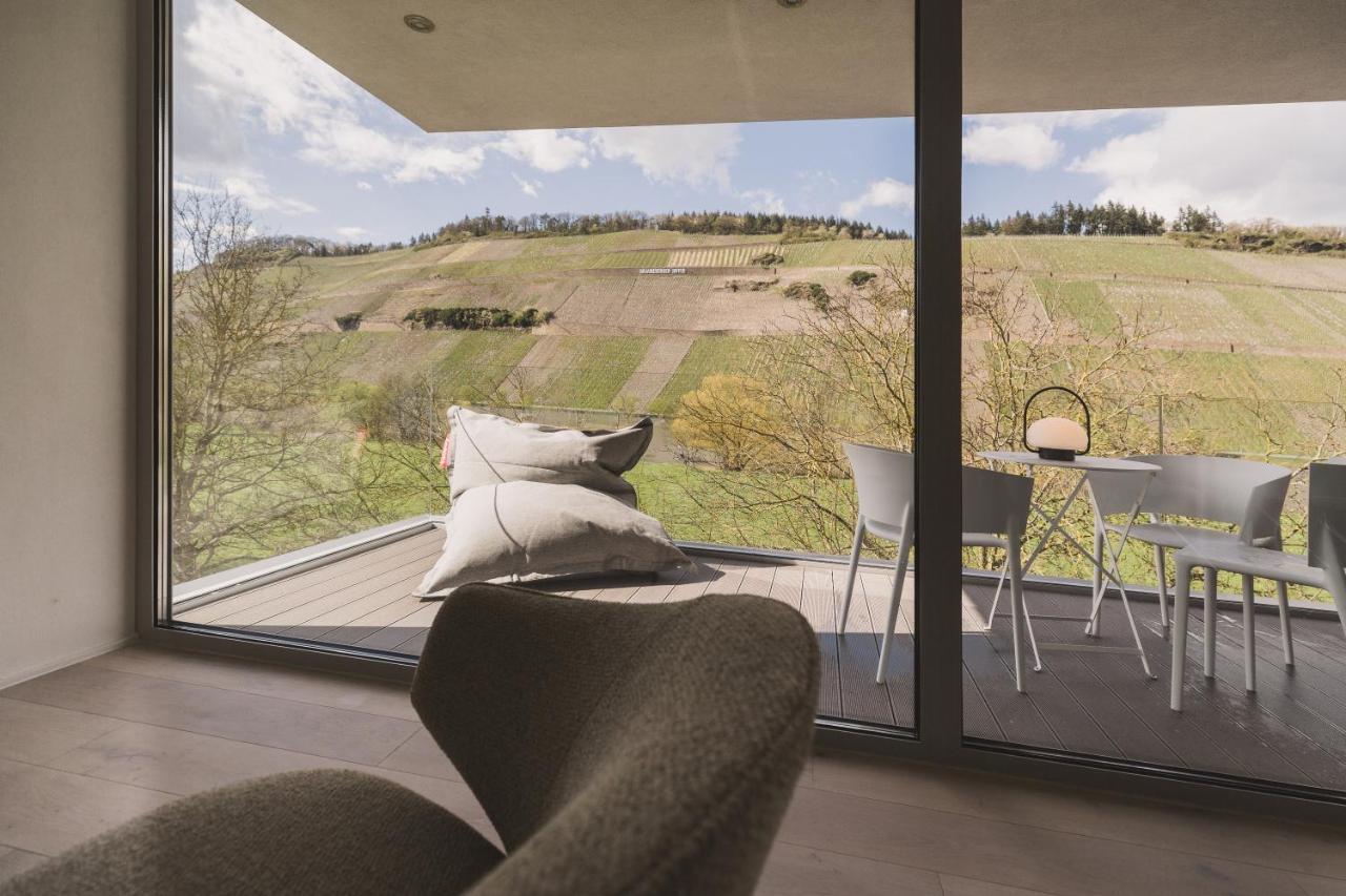 Steillage - Design Moselsuiten Mit Panoramablick Und Spa Brauneberg Exterior photo